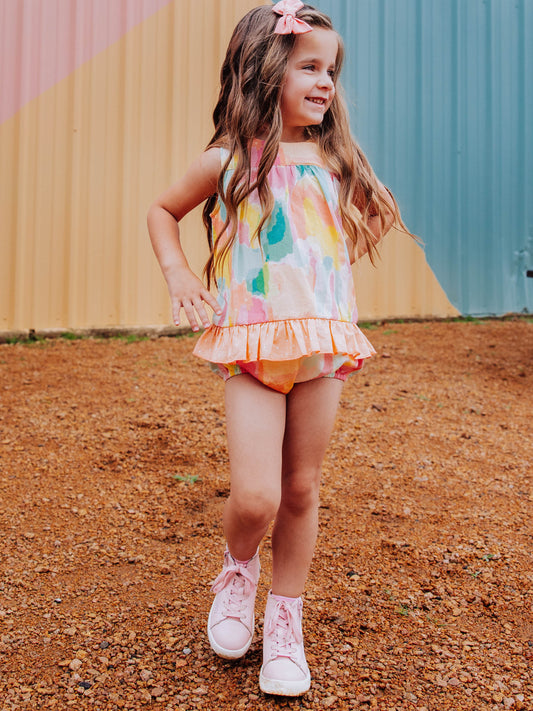 Vintage Playsuit - Popsicle Splash