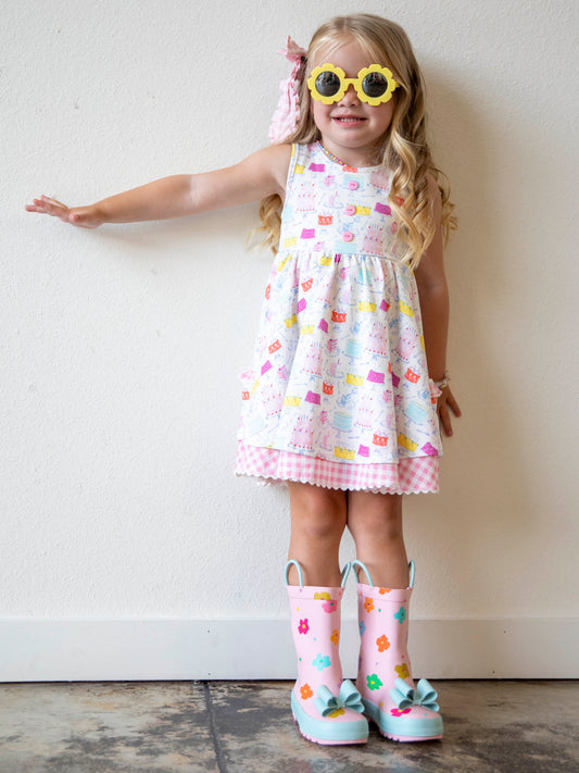 Cheery Rain Boots - Playful in Pink