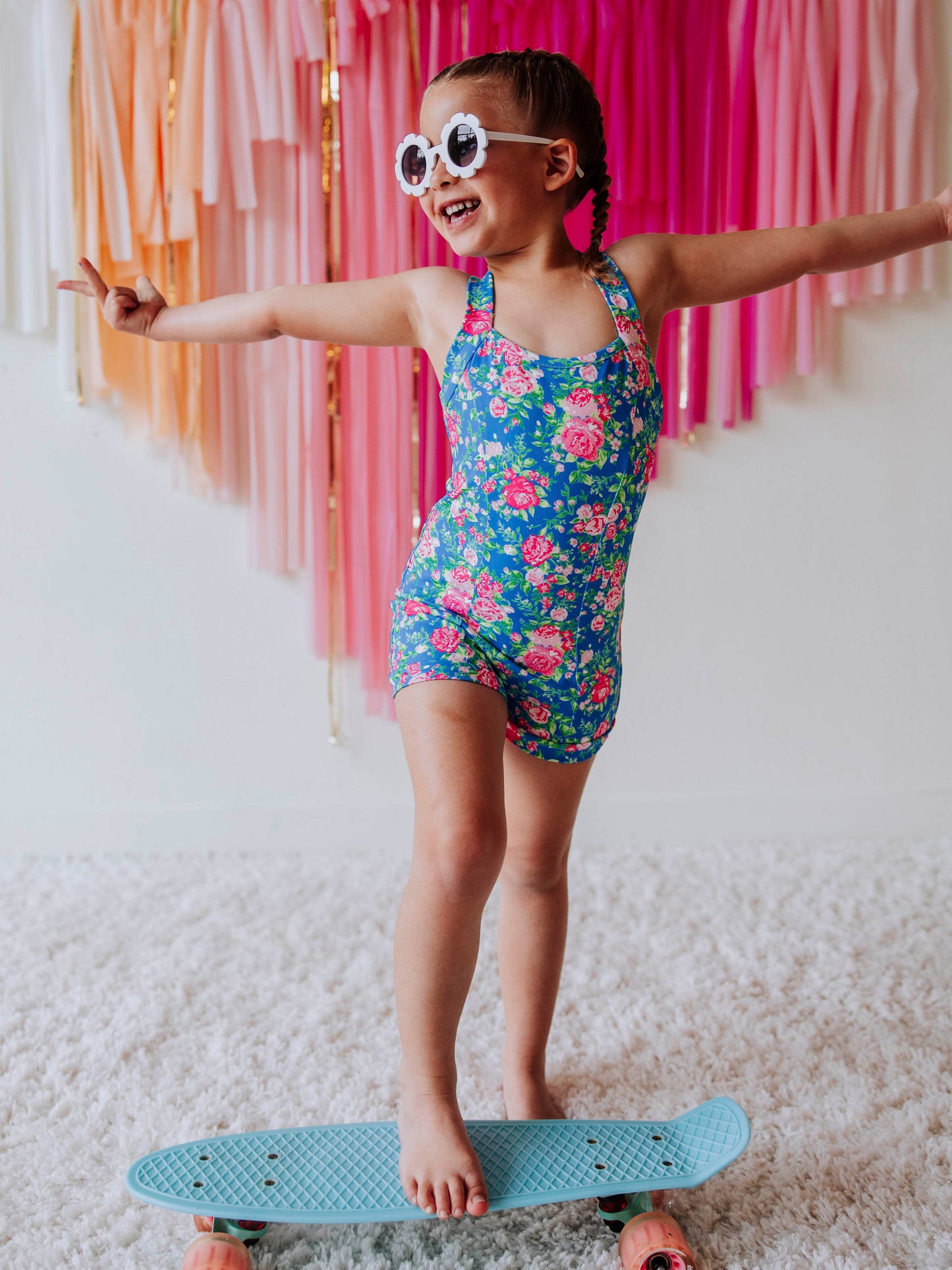 Strappy Leotard - Cerulean Island Garden
