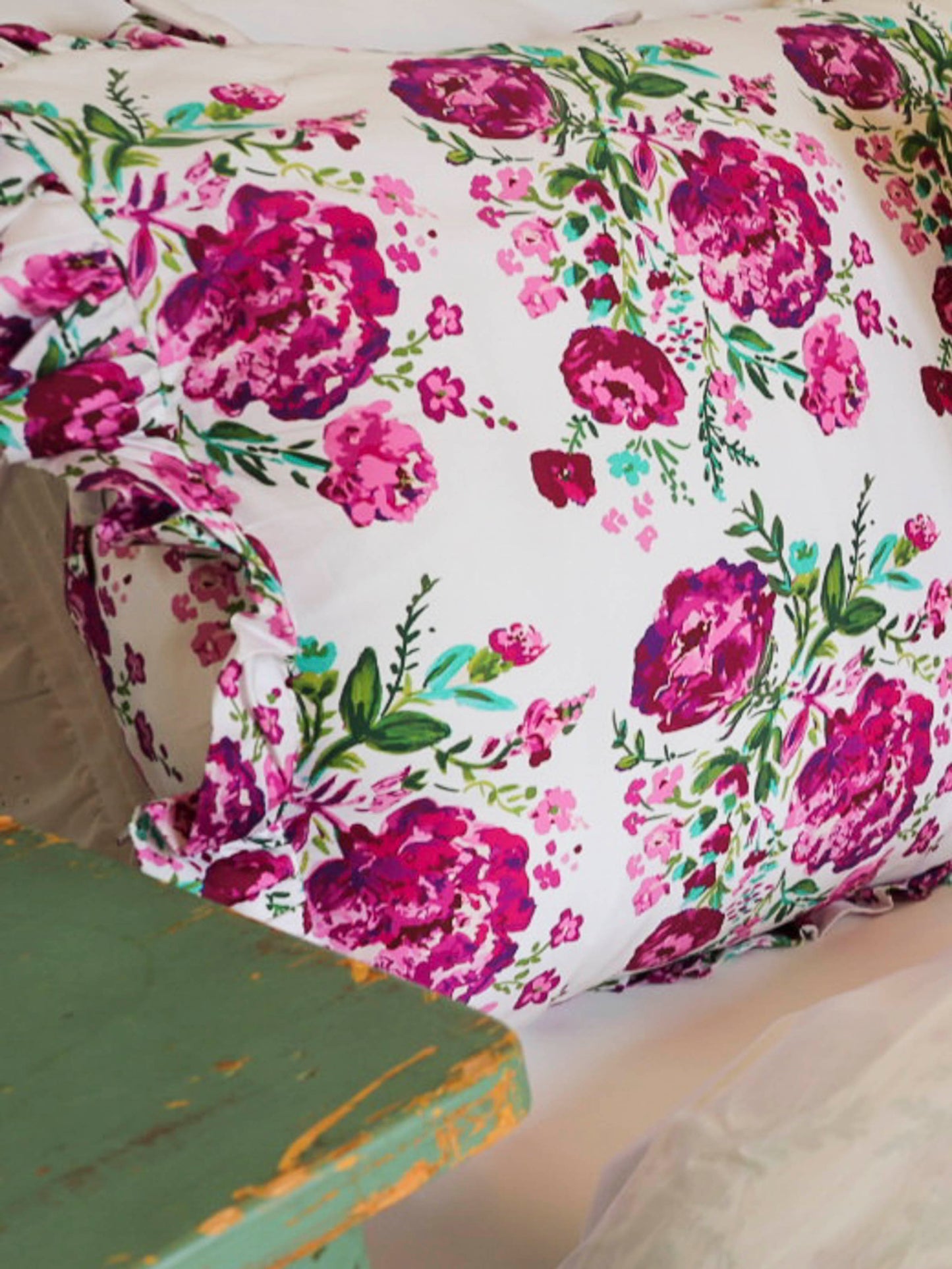 Duvet Cover + Sham(s) - Autumn Flowers