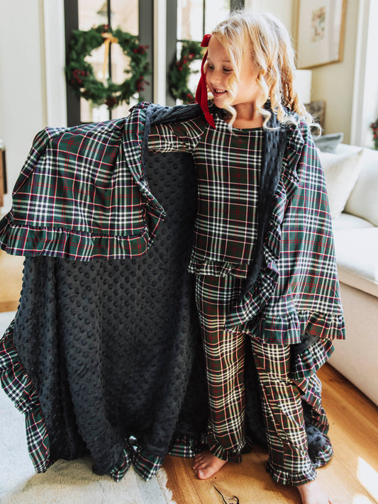 Dreamer Minky Blanket - Christmas Traditions