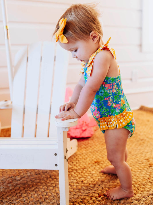 Melanie One Piece - Tropical Petals