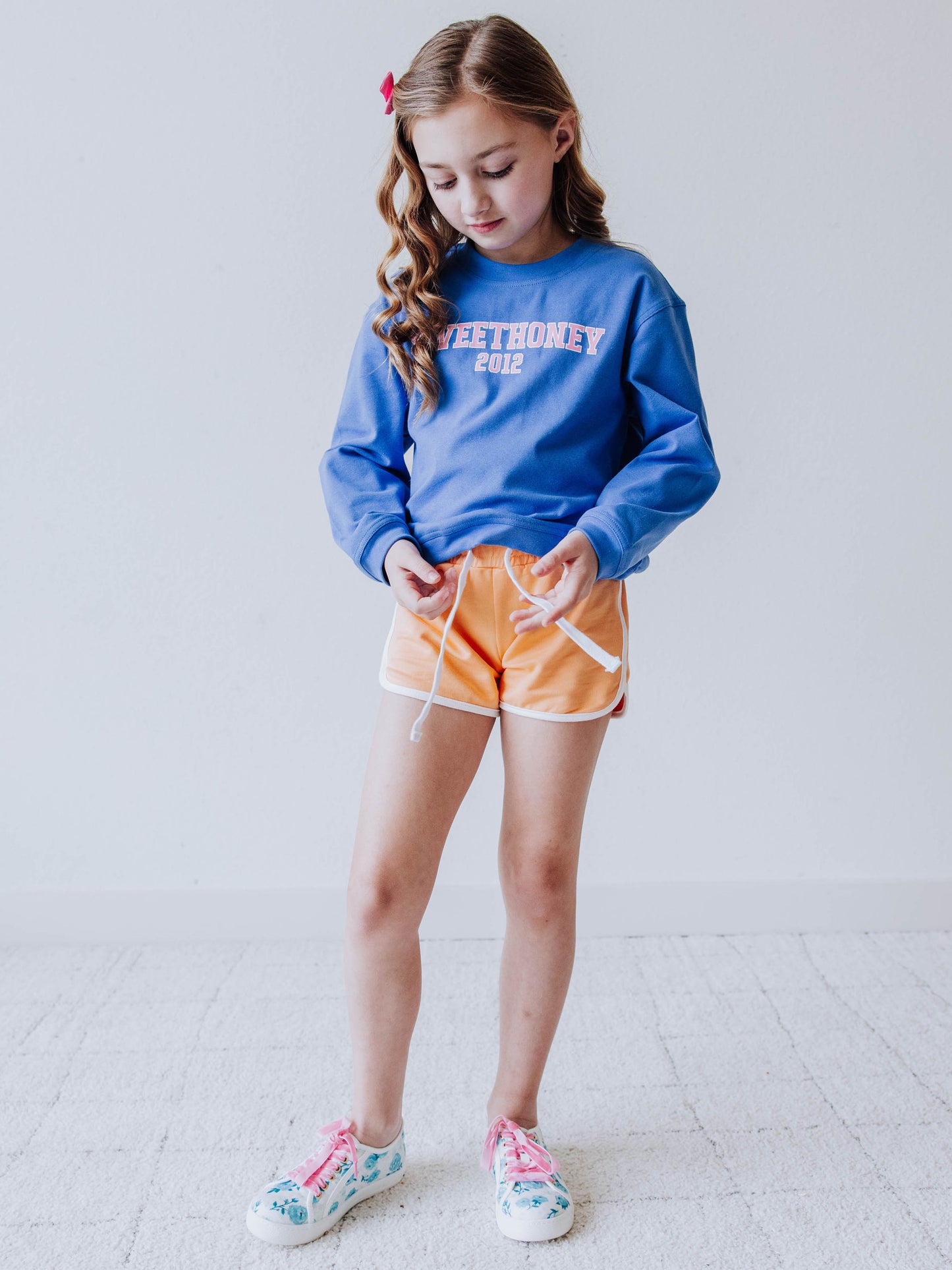 Athletic Shorts - Orange Peach