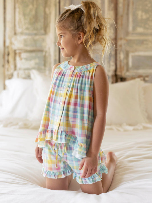 Cloud Flowy Set - Sunny Day Plaid