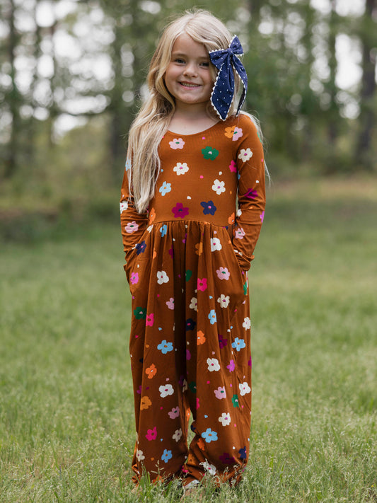 Leggy Romper - Colorful Spice