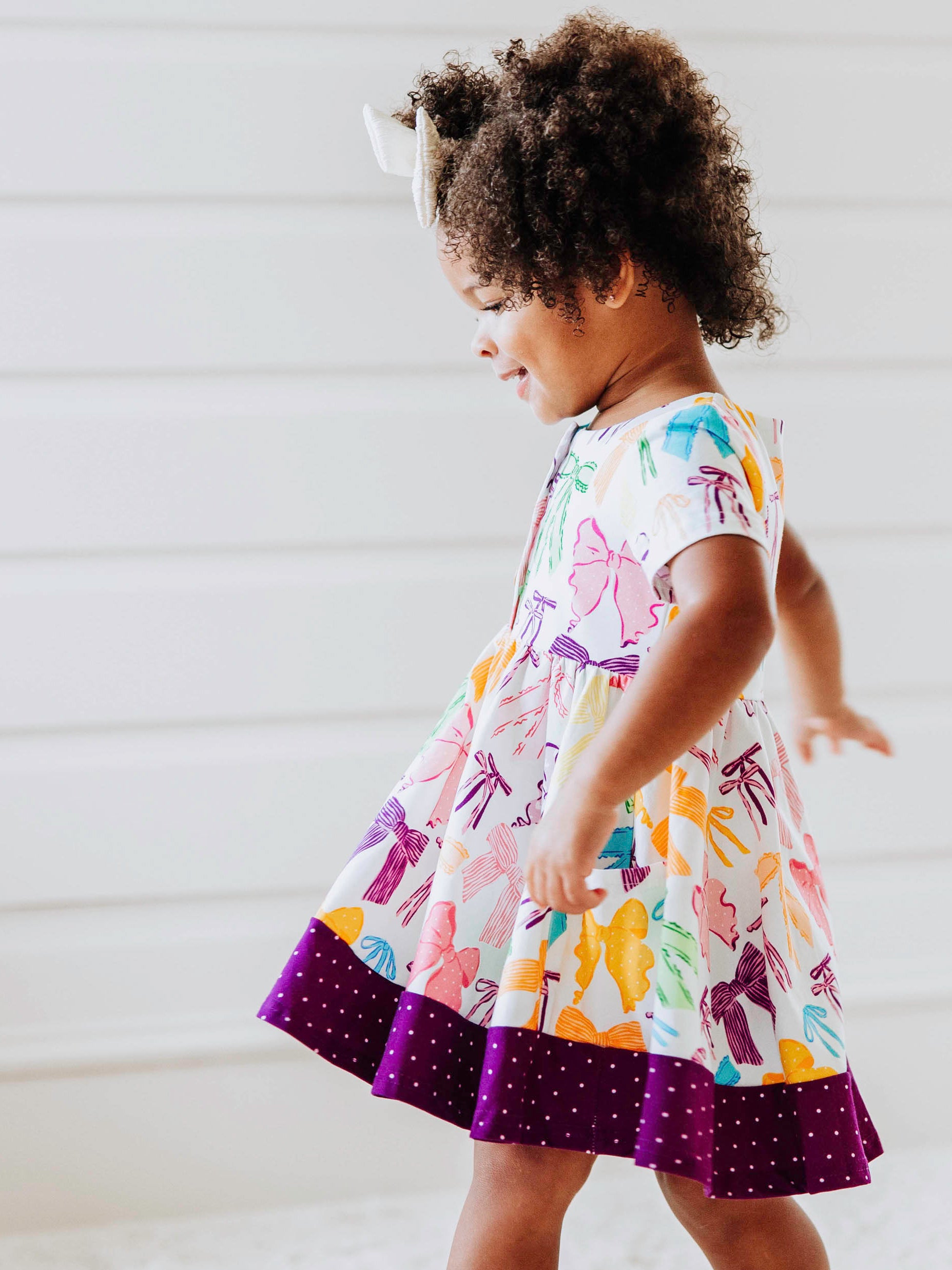 Kate Playdate Vibrant Bows SweetHoney Clothing Kate playdate vibrant bows sweethoney clothing