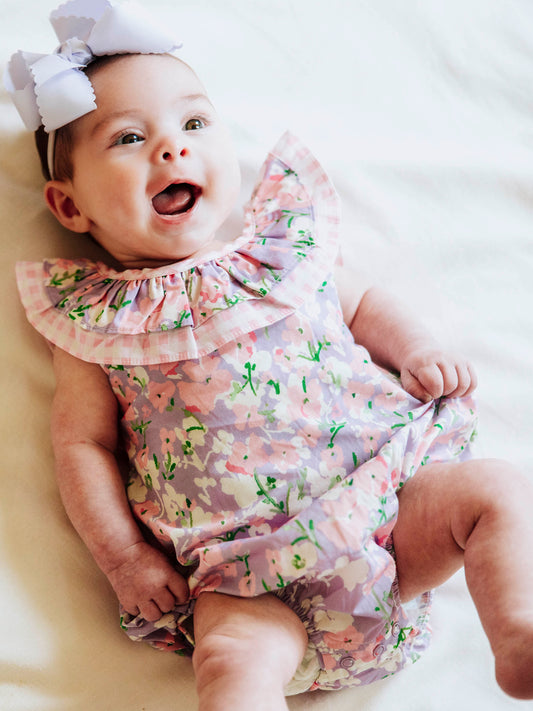 Flutter Bow Bubble - Pastel Blooms