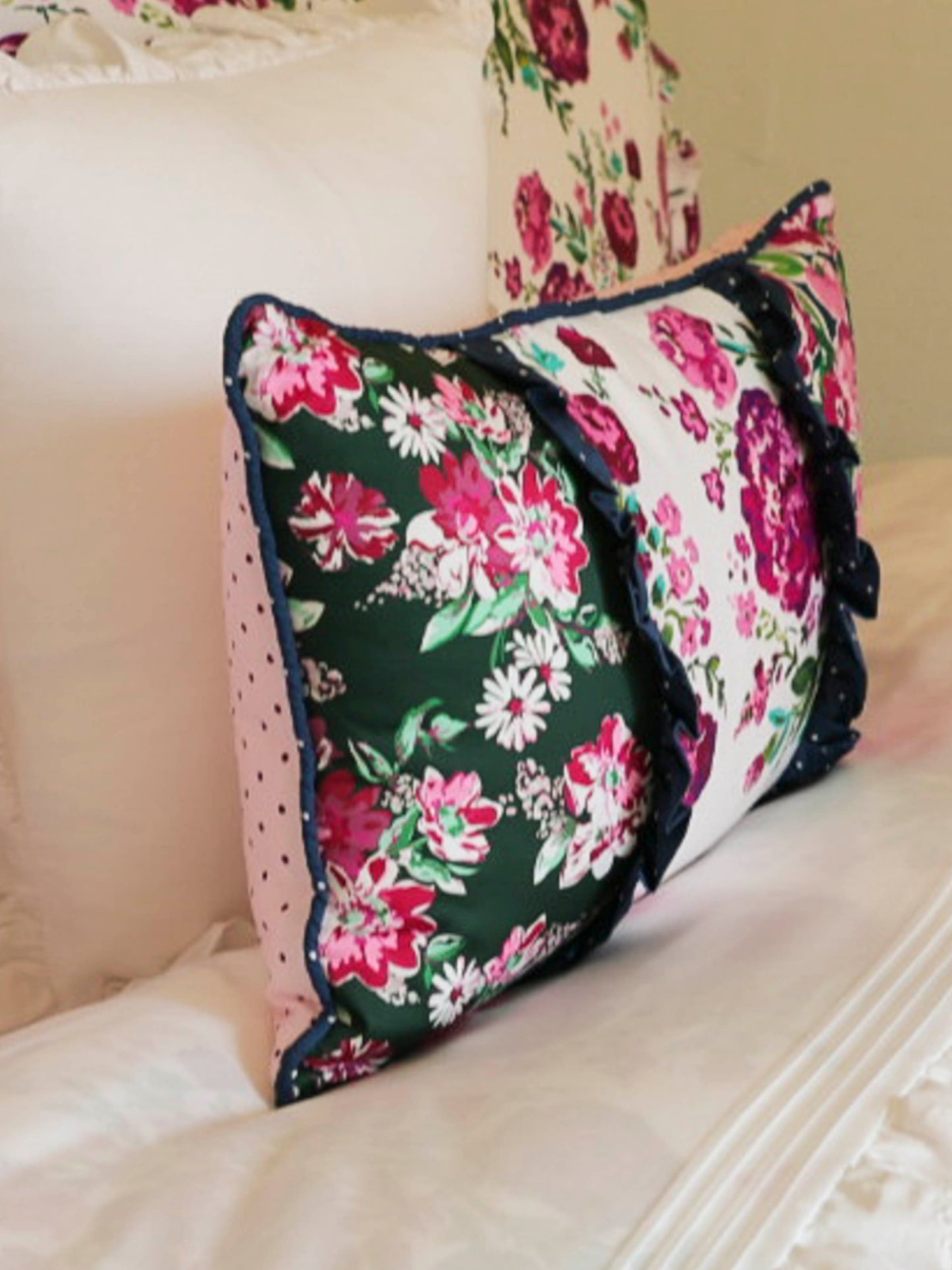 Boudoir Pillow Cover - Evelynn Blooms