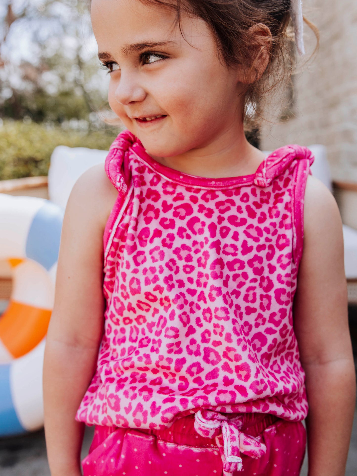 Terry Set - Pink Leopard