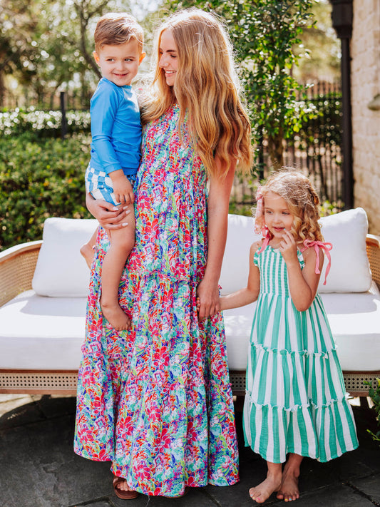 Beach Dress - Hawaiian Blooms
