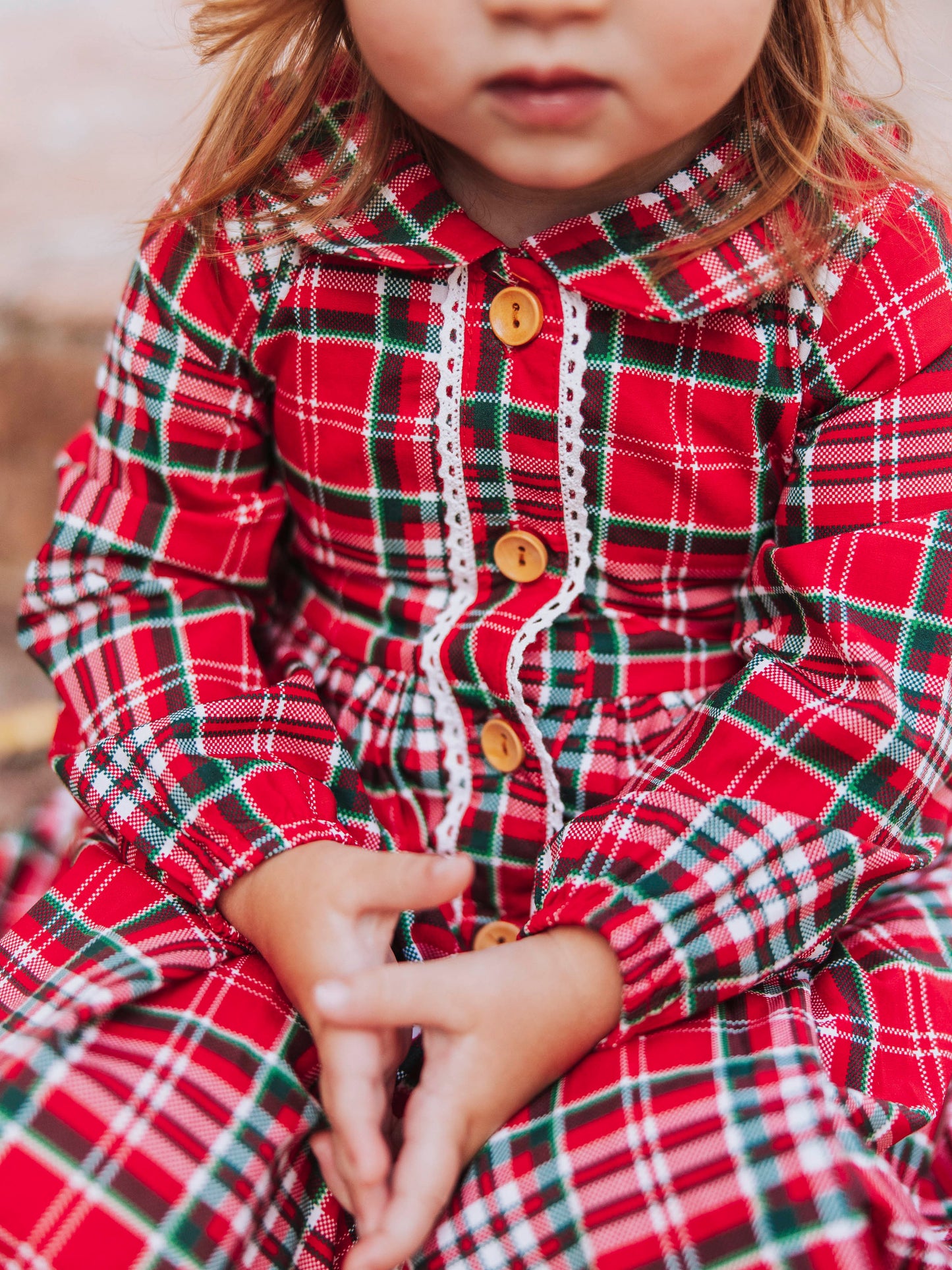Goldie Dress - Merry Plaid