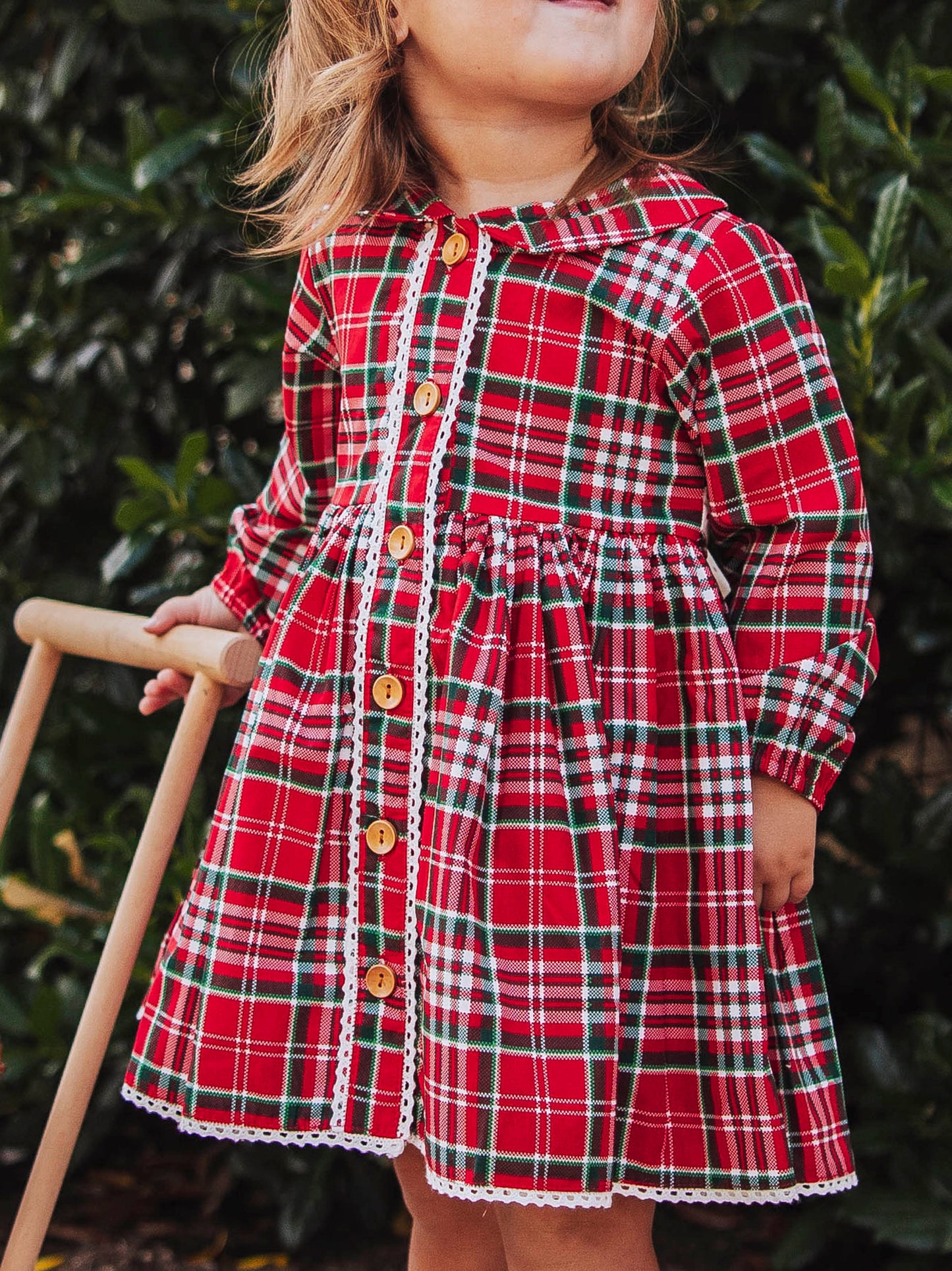 Goldie Dress - Merry Plaid