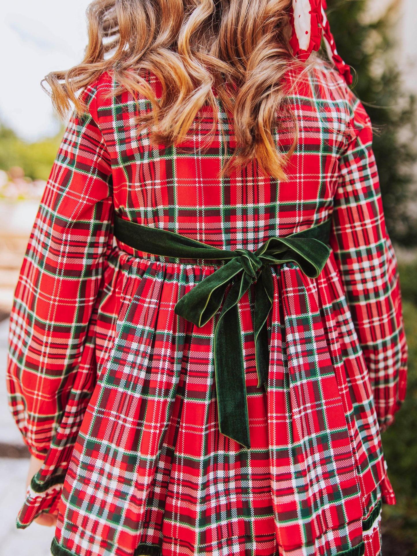 Margo Dress - Merry Plaid (Size Up)