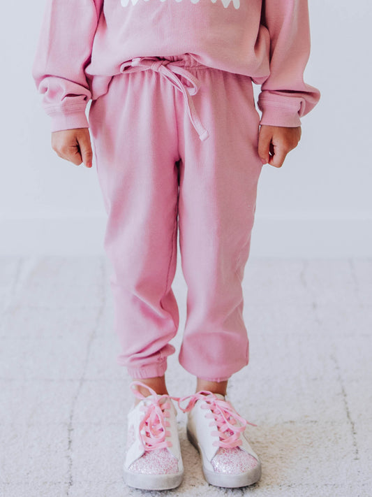 Ribbed Sweatpants - Miss Boopinkful