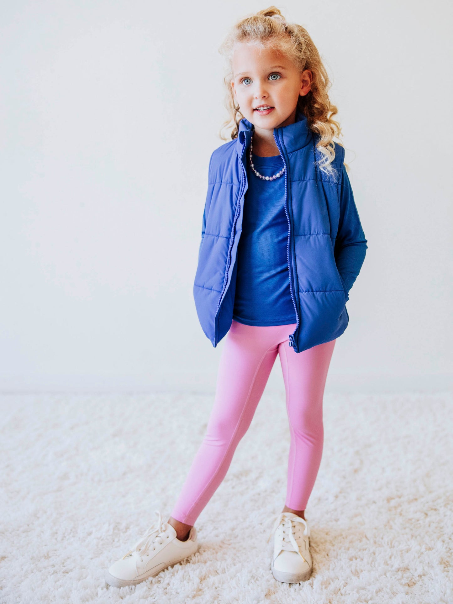 Puffer Vest - Royal Blue