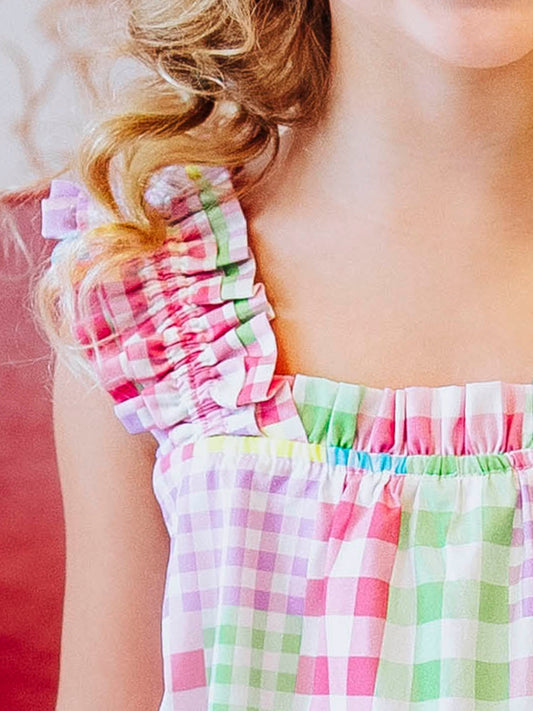 Summer Play Set - Patchwork Gingham