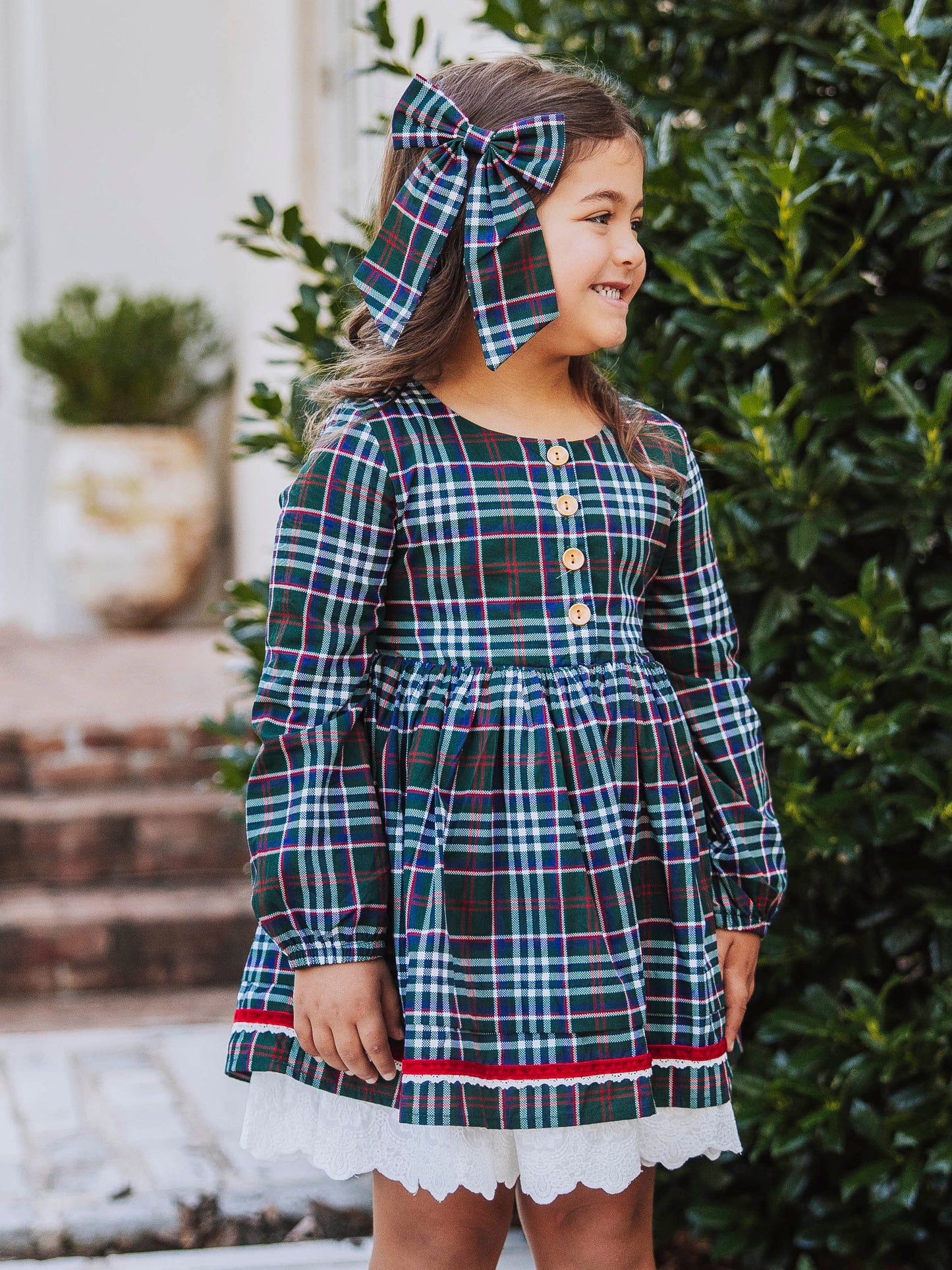 Margo Dress - Christmas Traditions (Size Up)