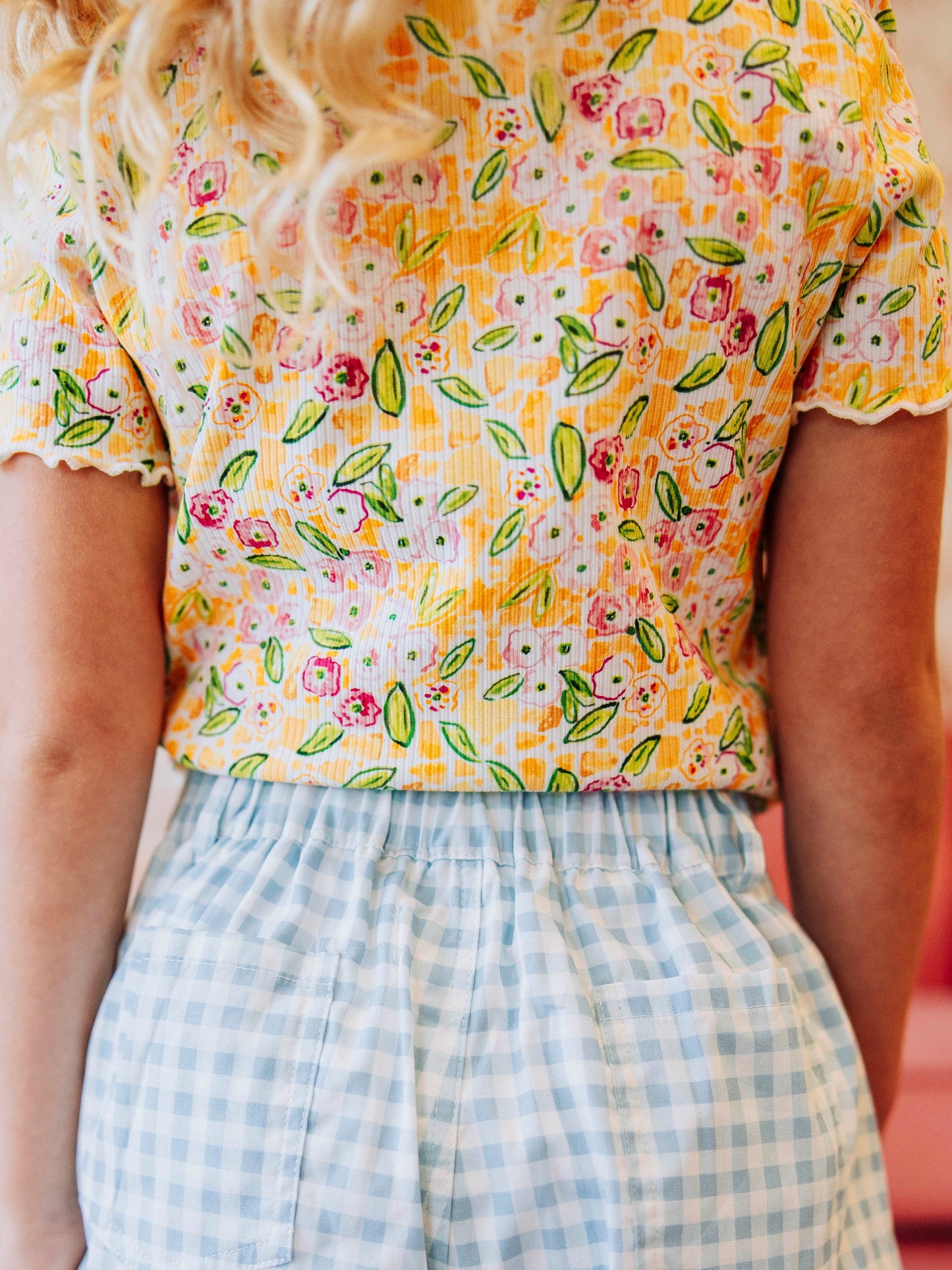 Frilled Sleeve Shirt - Happy Yellow