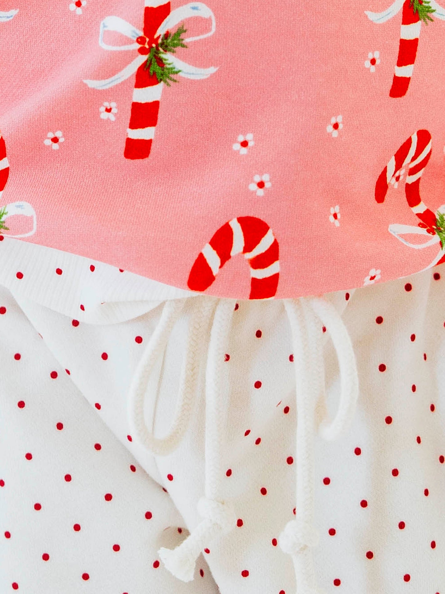 Sweatshirt Set - Candy Cane Bubblegum