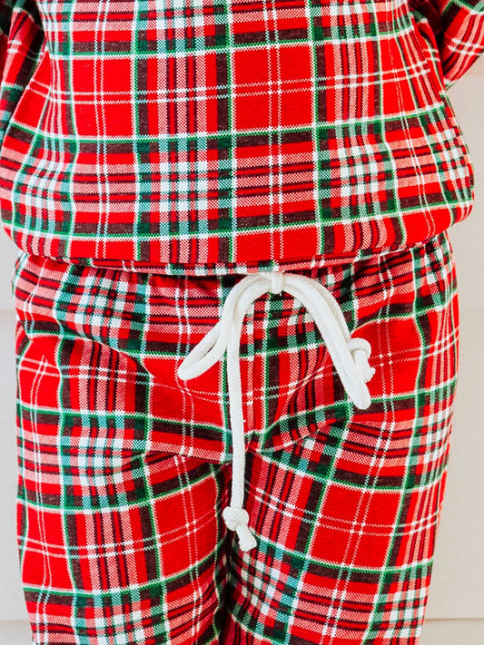 Sweatshirt Set - Merry Plaid