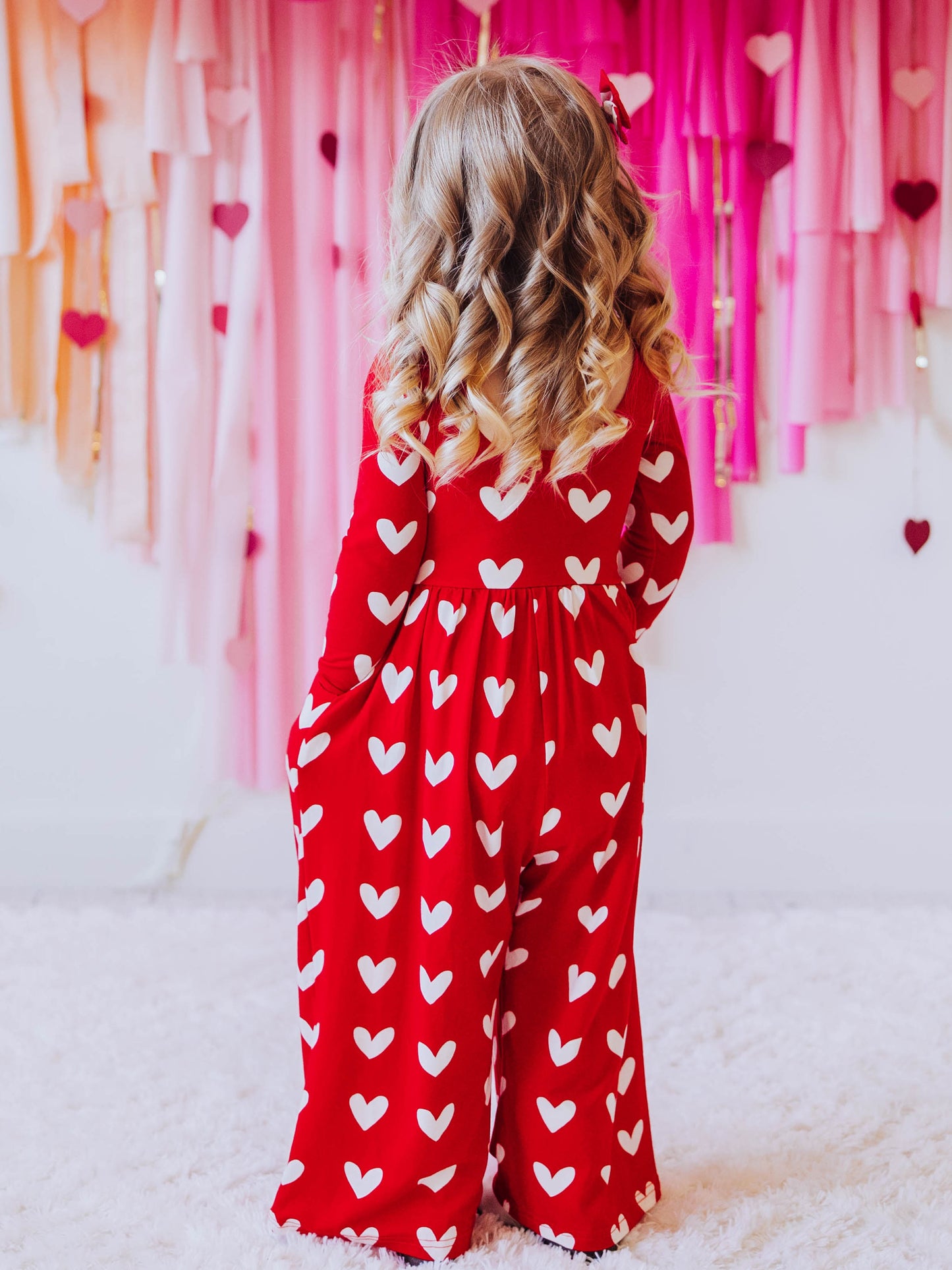 Leggy Romper - Heartbreaker in Red