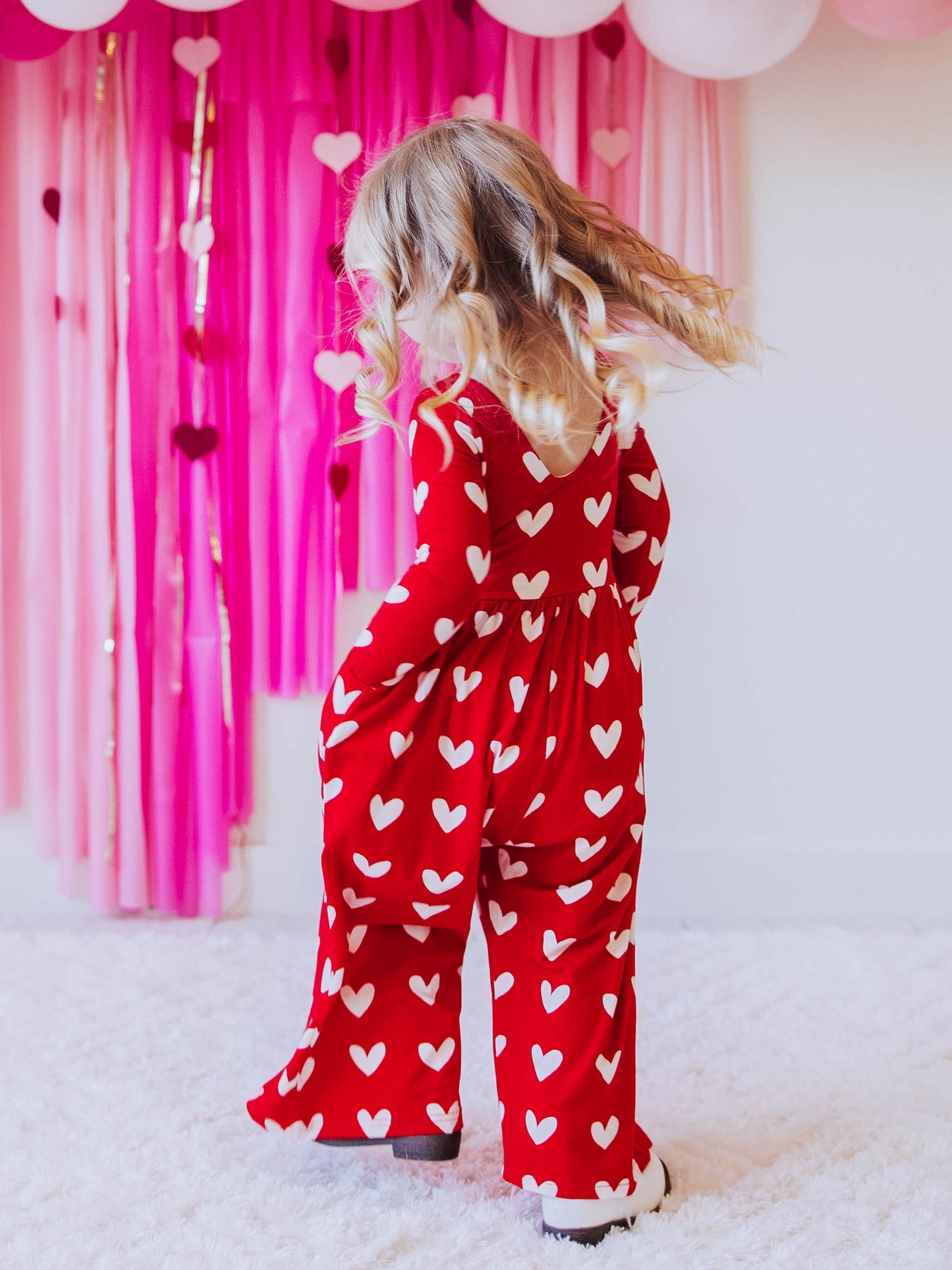 Leggy Romper - Heartbreaker in Red