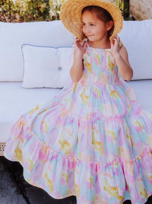 Beach Dress - Cotton Candy Splash