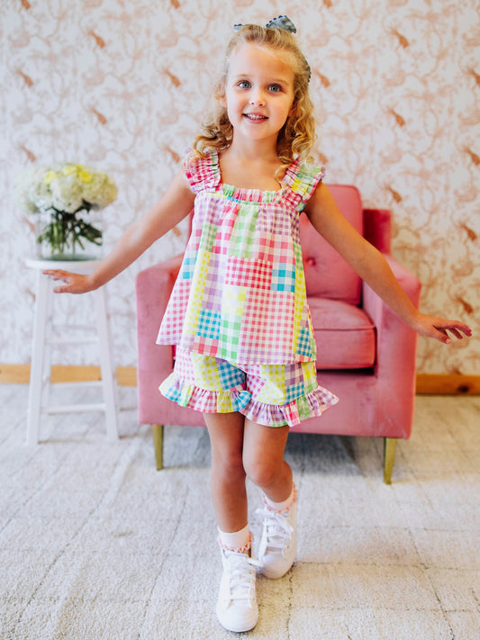 Summer Play Set - Patchwork Gingham