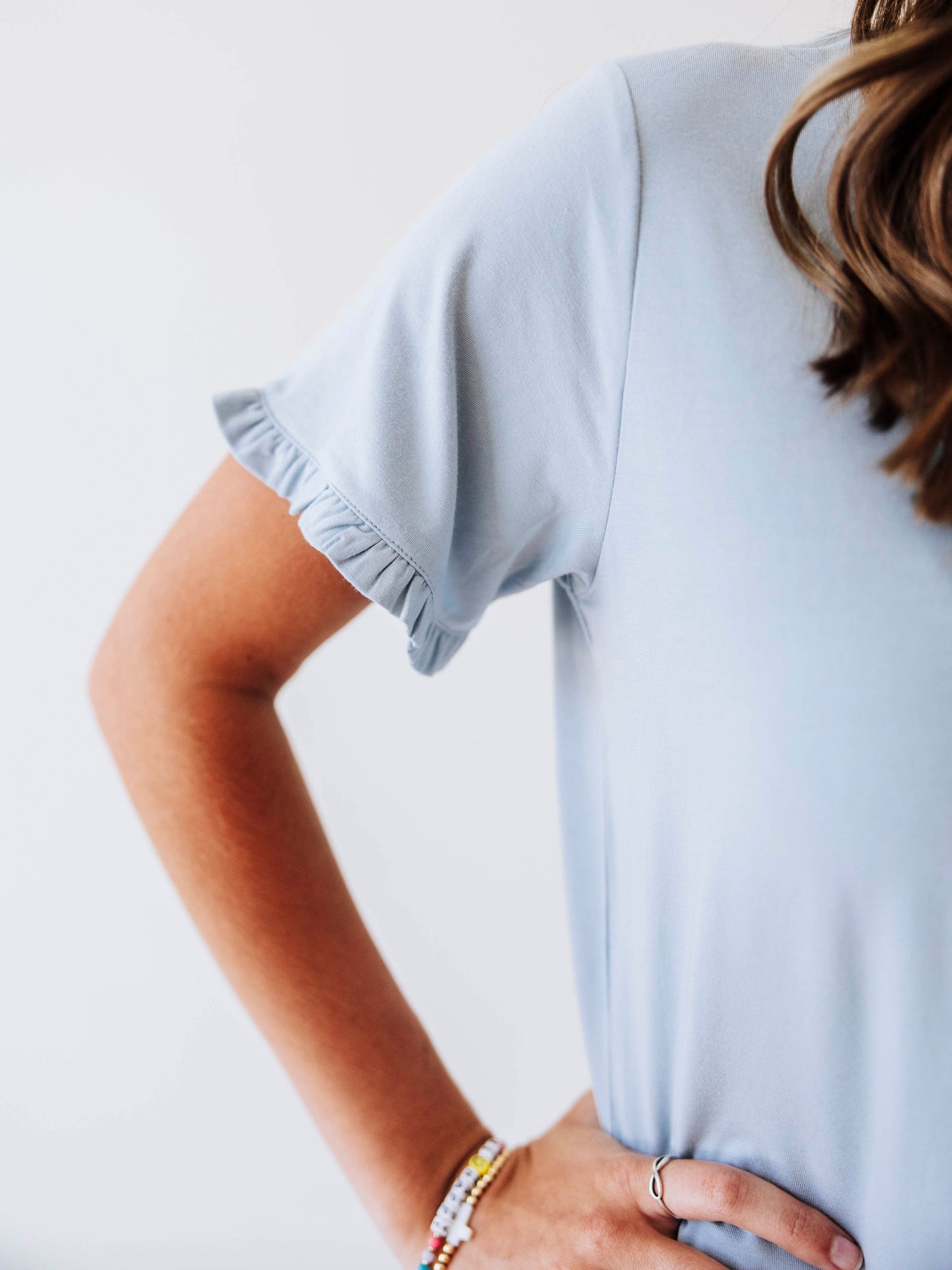 Women's Shortie Set - Blue Fog