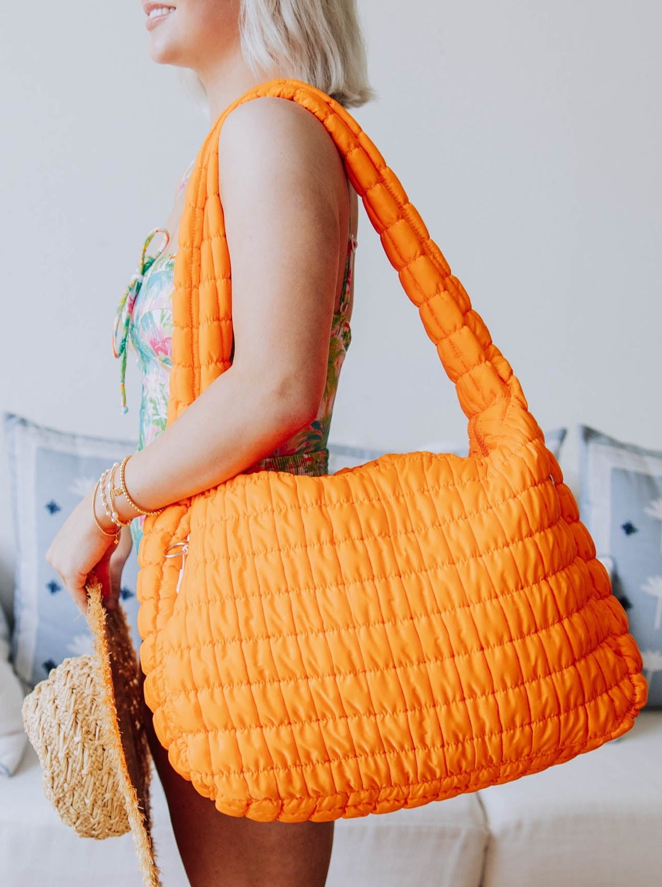 Puffer Tote - Solar Flare