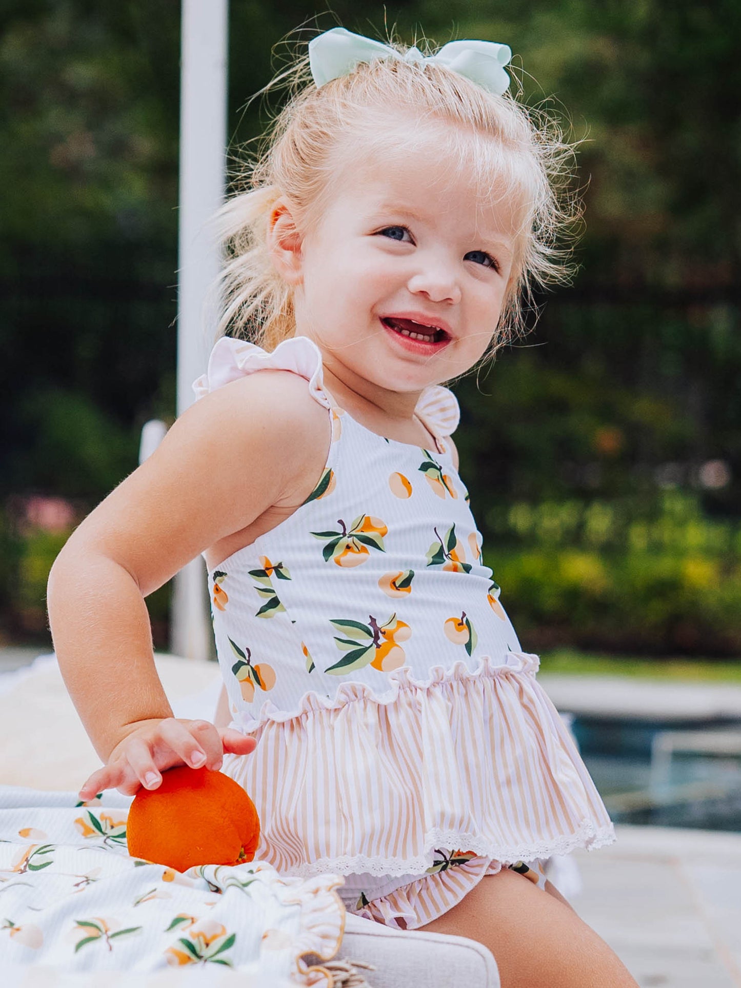 Maddi Tankini - Oranges Stripe