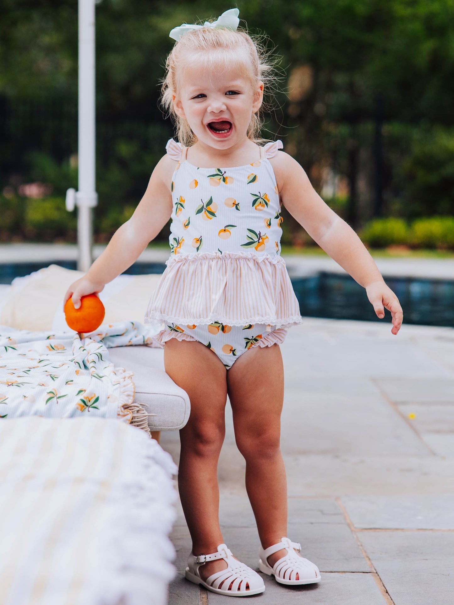 Maddi Tankini - Oranges Stripe