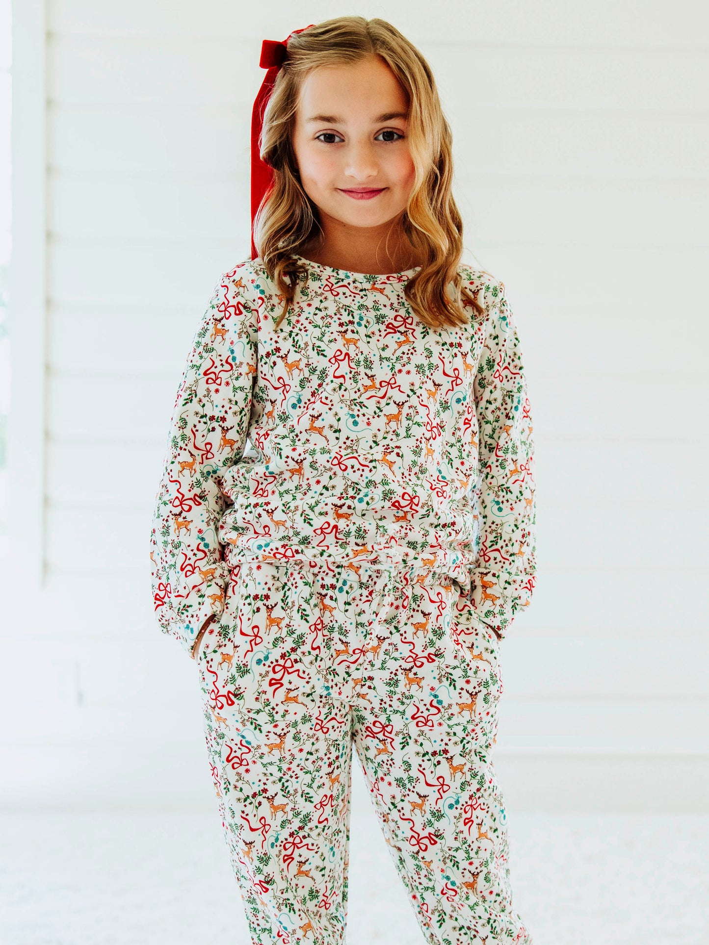 Sweatshirt Set - Holly Jolly Reindeer