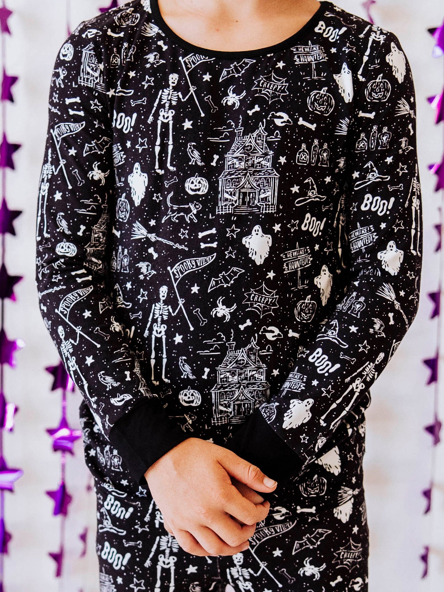 Cloud Fitted Pajamas - All Hallows Eve