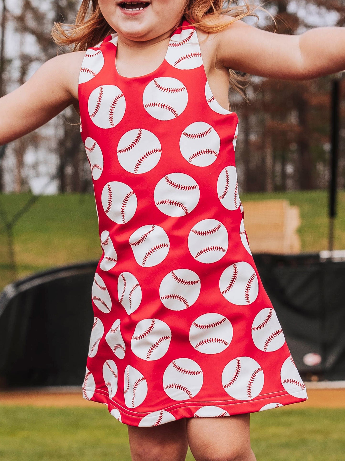 Racerback Tank Dress - Home Run