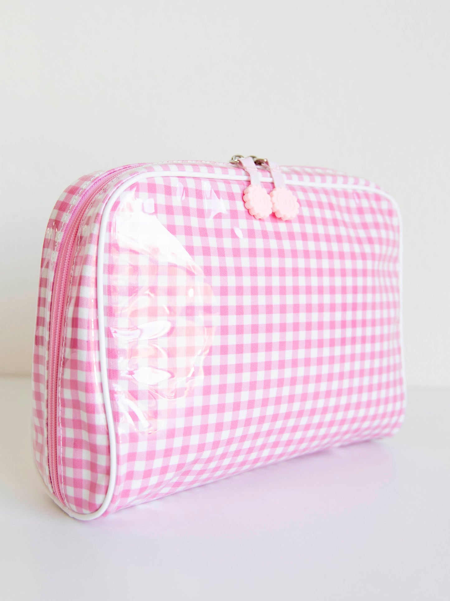 Cosmetic Bag - Pink Gingham