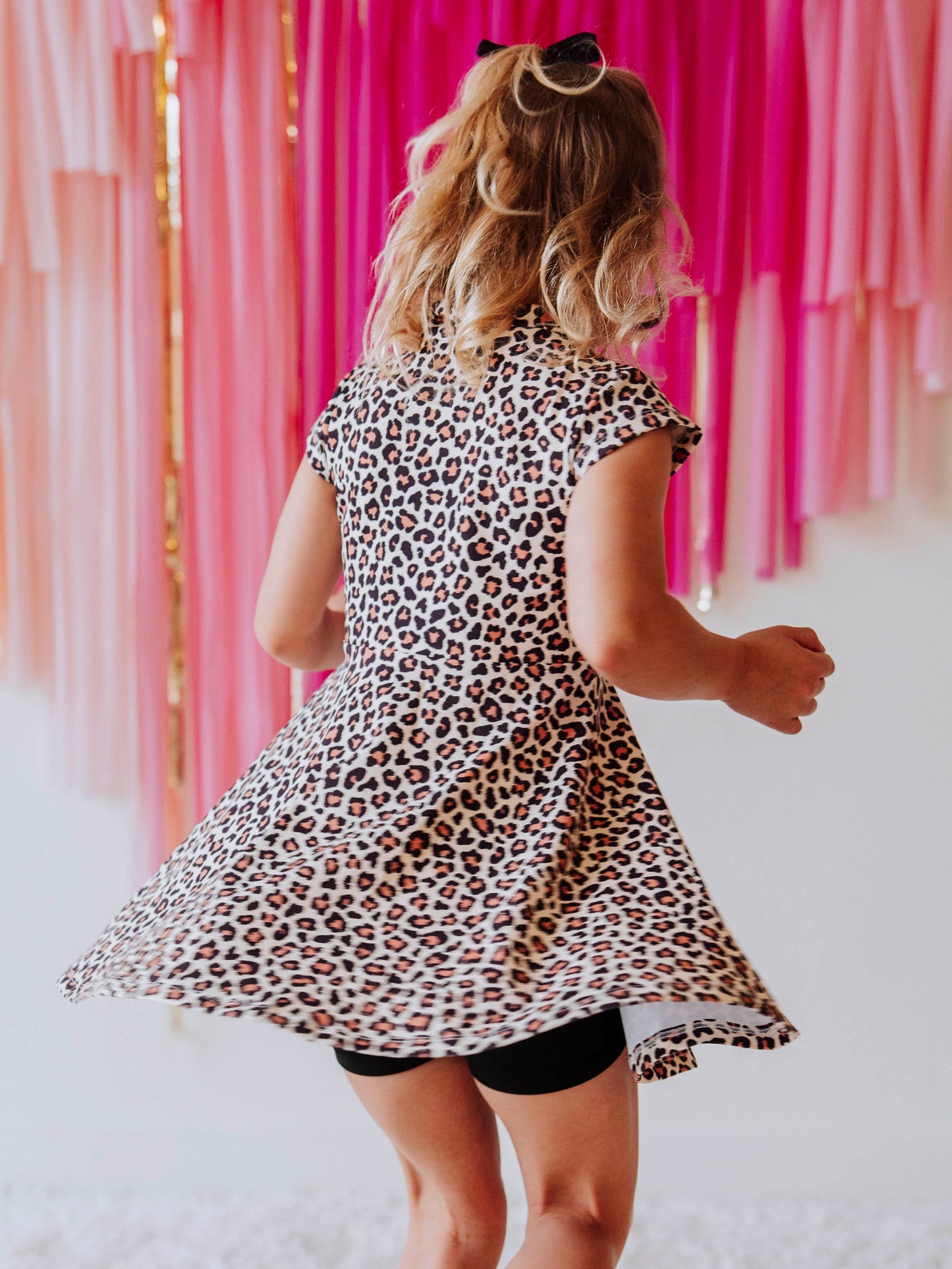 Active Zip Dress - Leopard