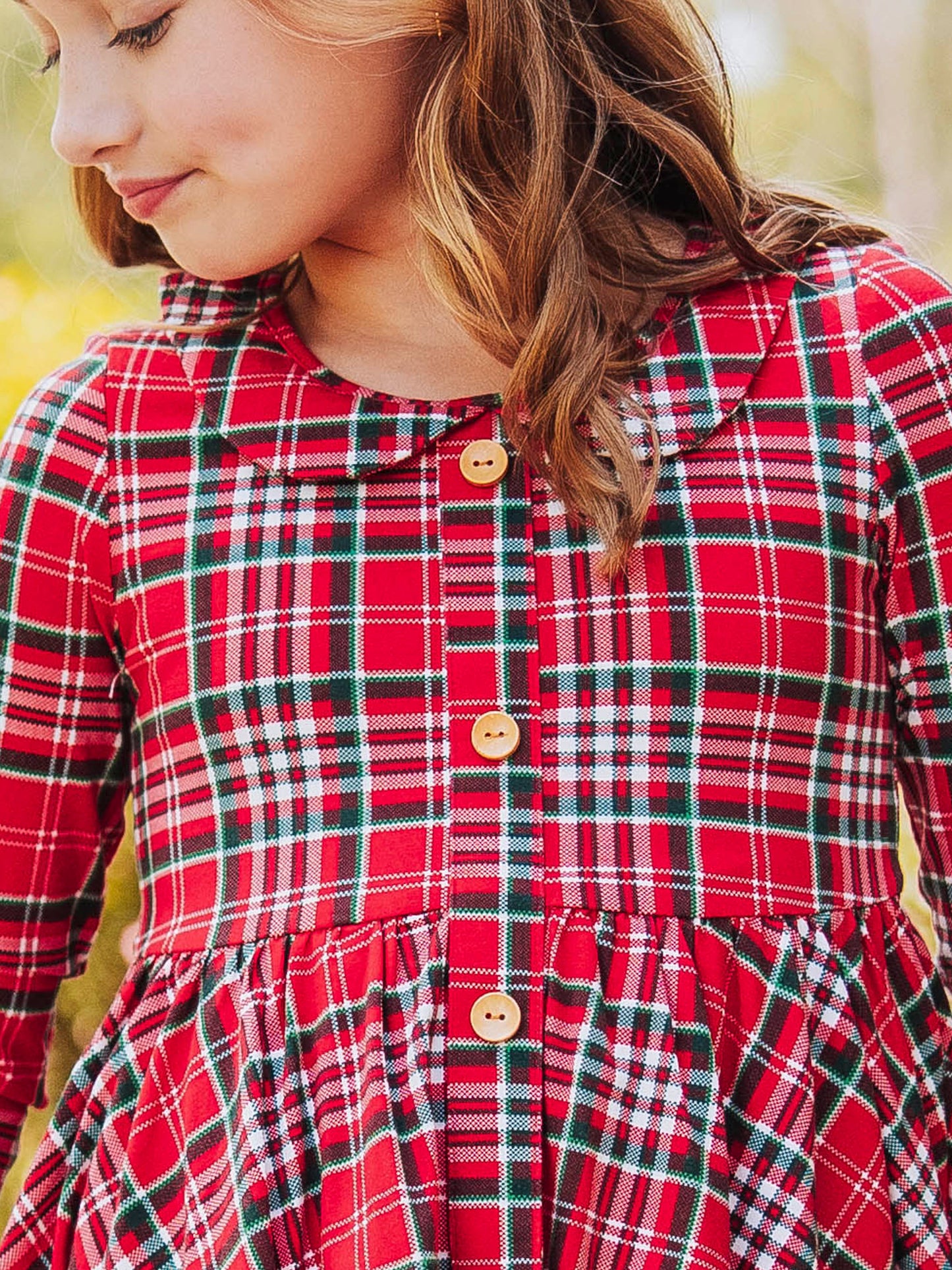 Prim Dress - Merry Plaid