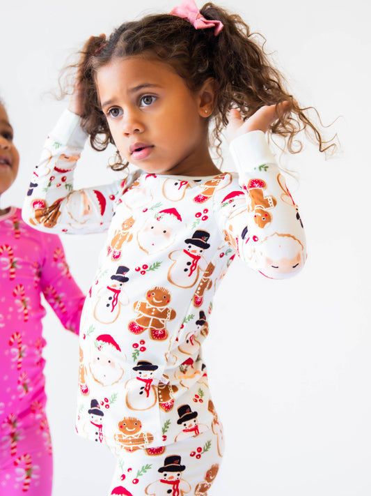 Cloud Fitted Pajamas - Christmas Cookies