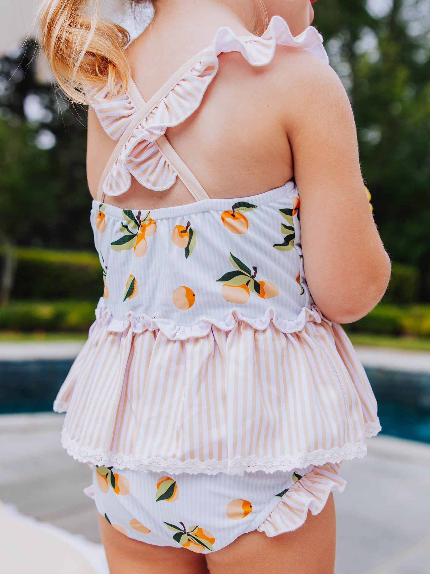 Maddi Tankini - Oranges Stripe