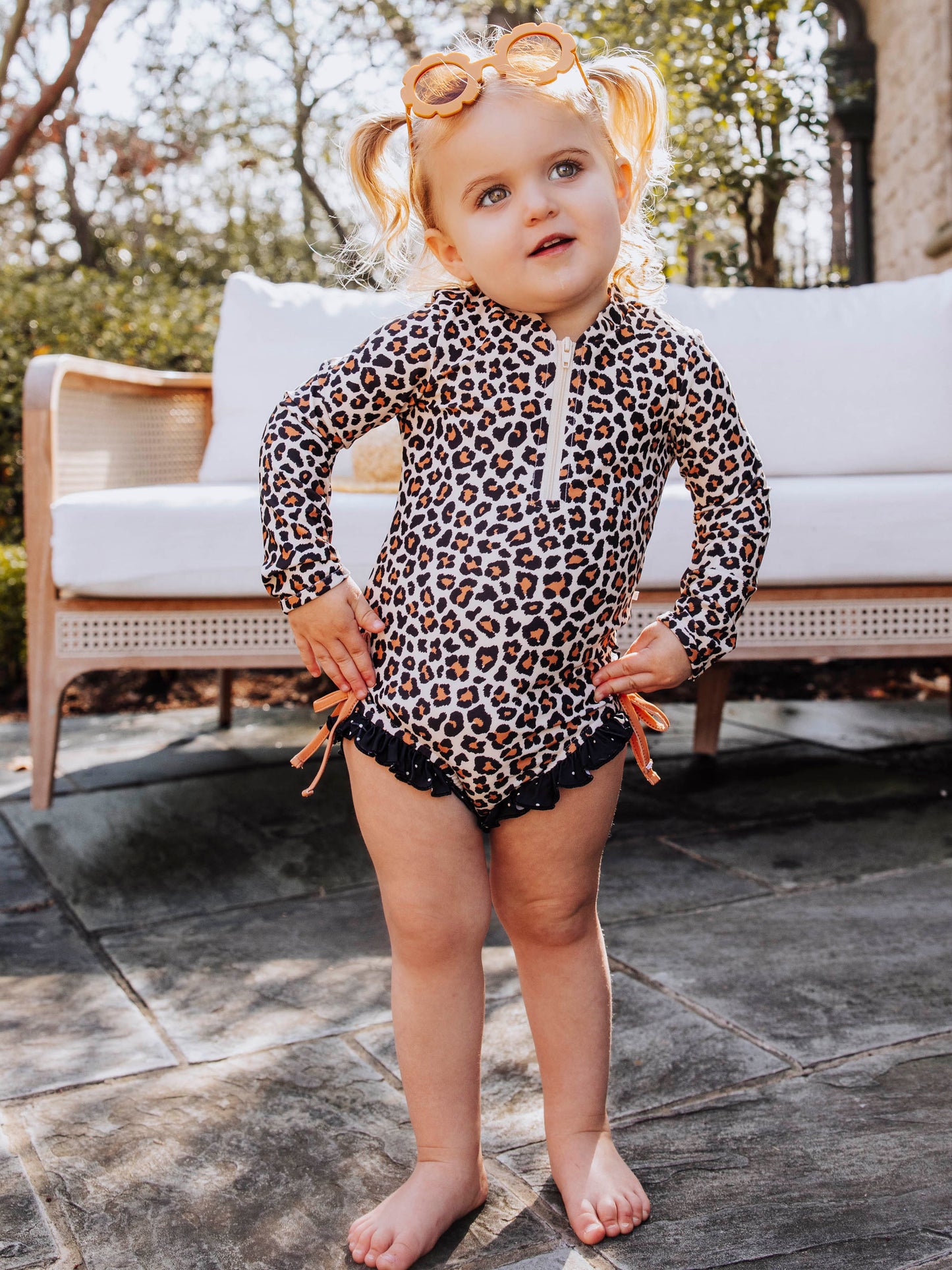 Solid Rash Guard - Leopard