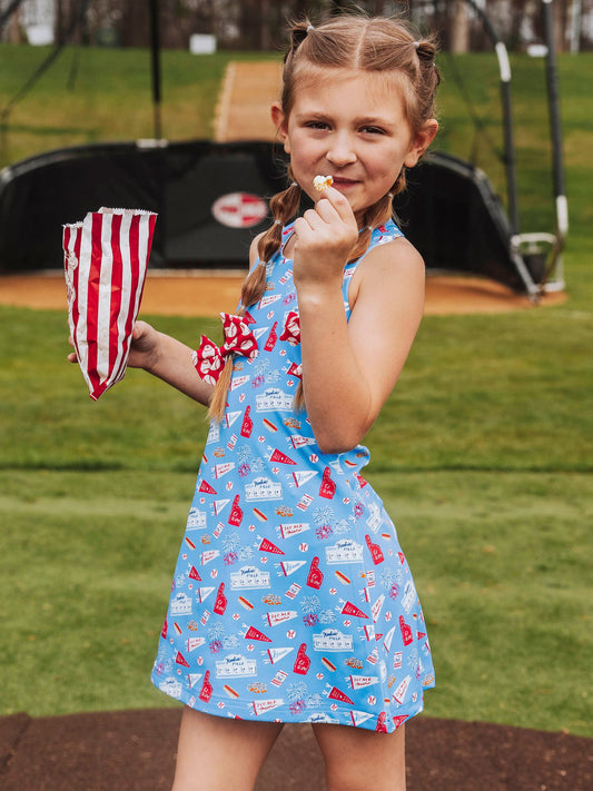 Racerback Tank Dress - Ballpark