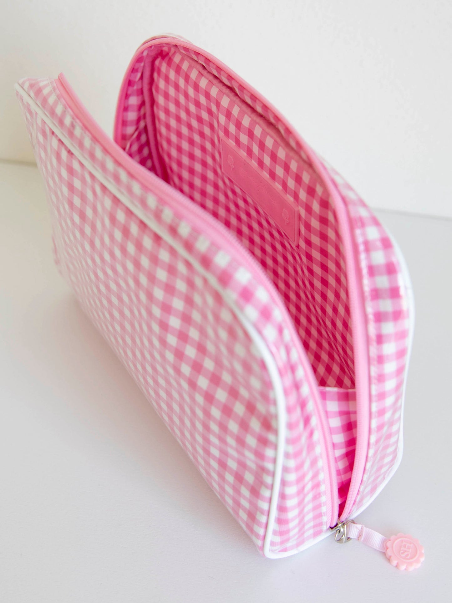 Cosmetic Bag - Pink Gingham