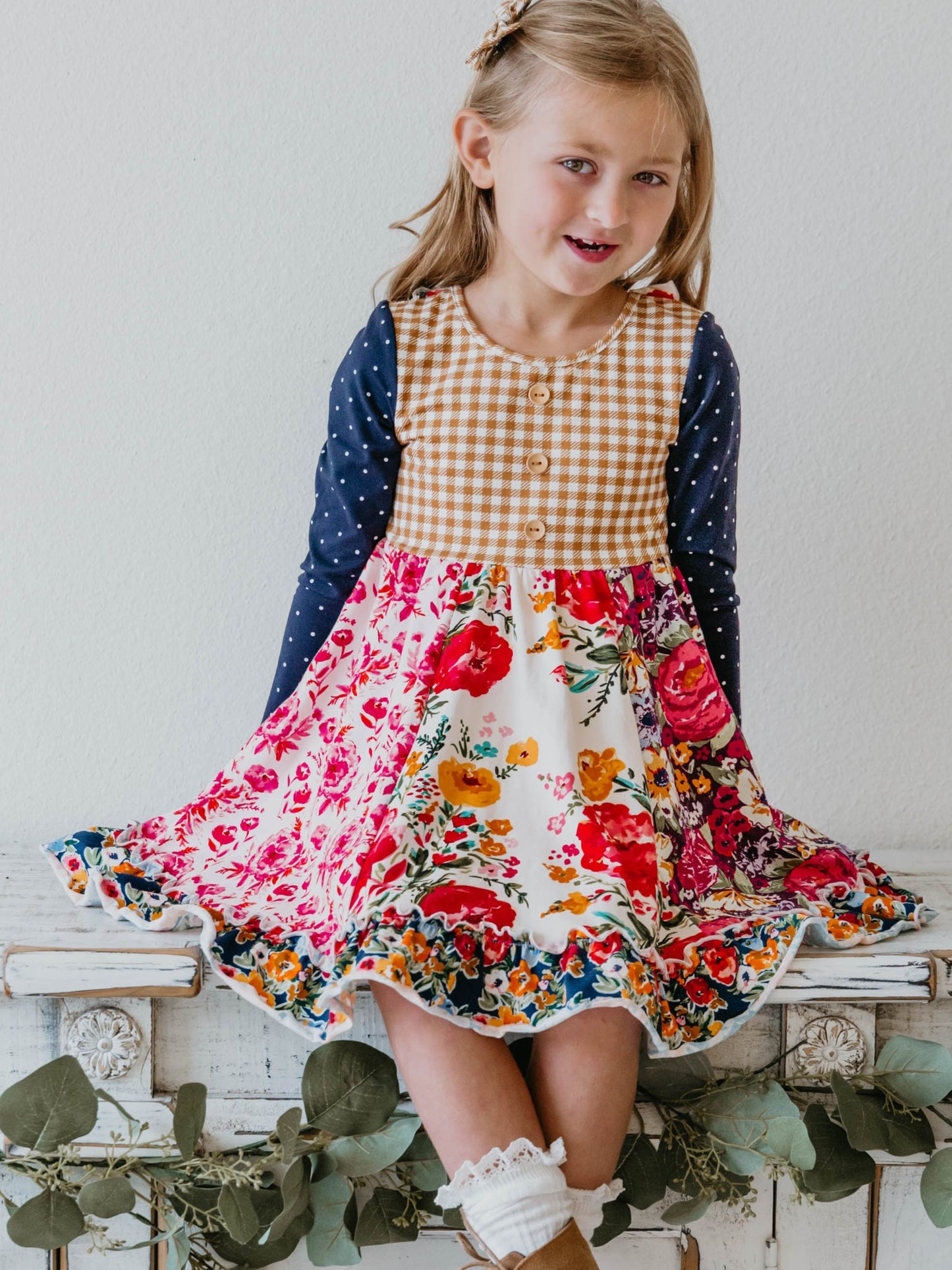 Flair Dress - Bright Floral Mix