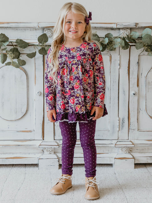 Out to Play Set - Violet Floral Lane