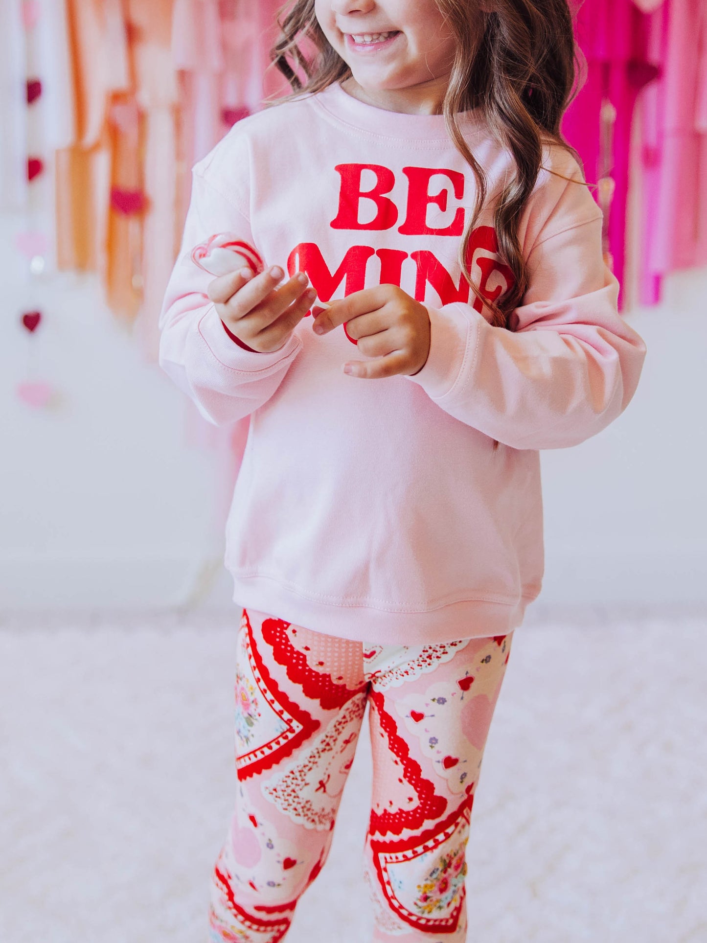 Warm Knit Sweatshirt - Be Mine Pink