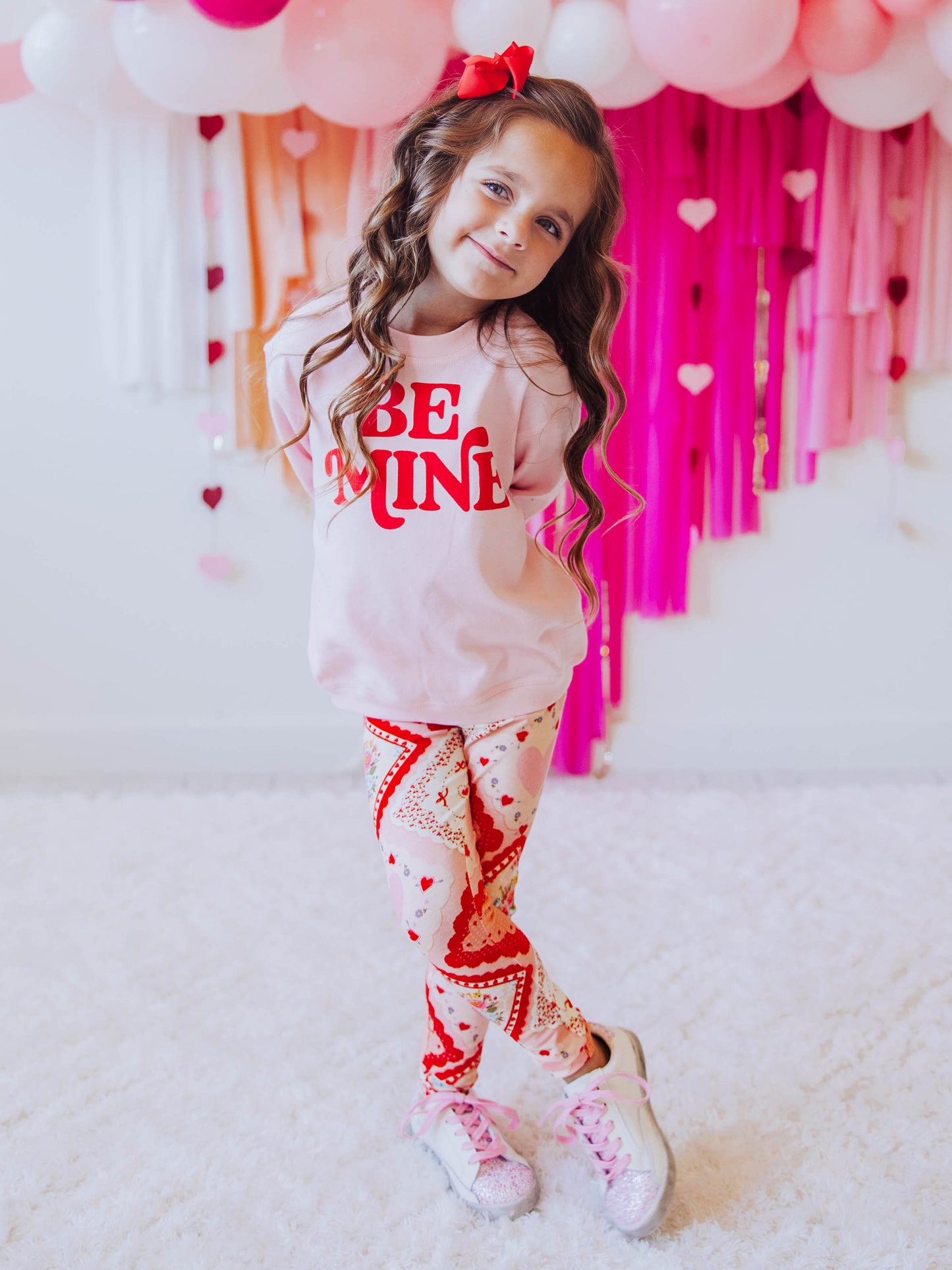 Warm Knit Sweatshirt - Be Mine Pink