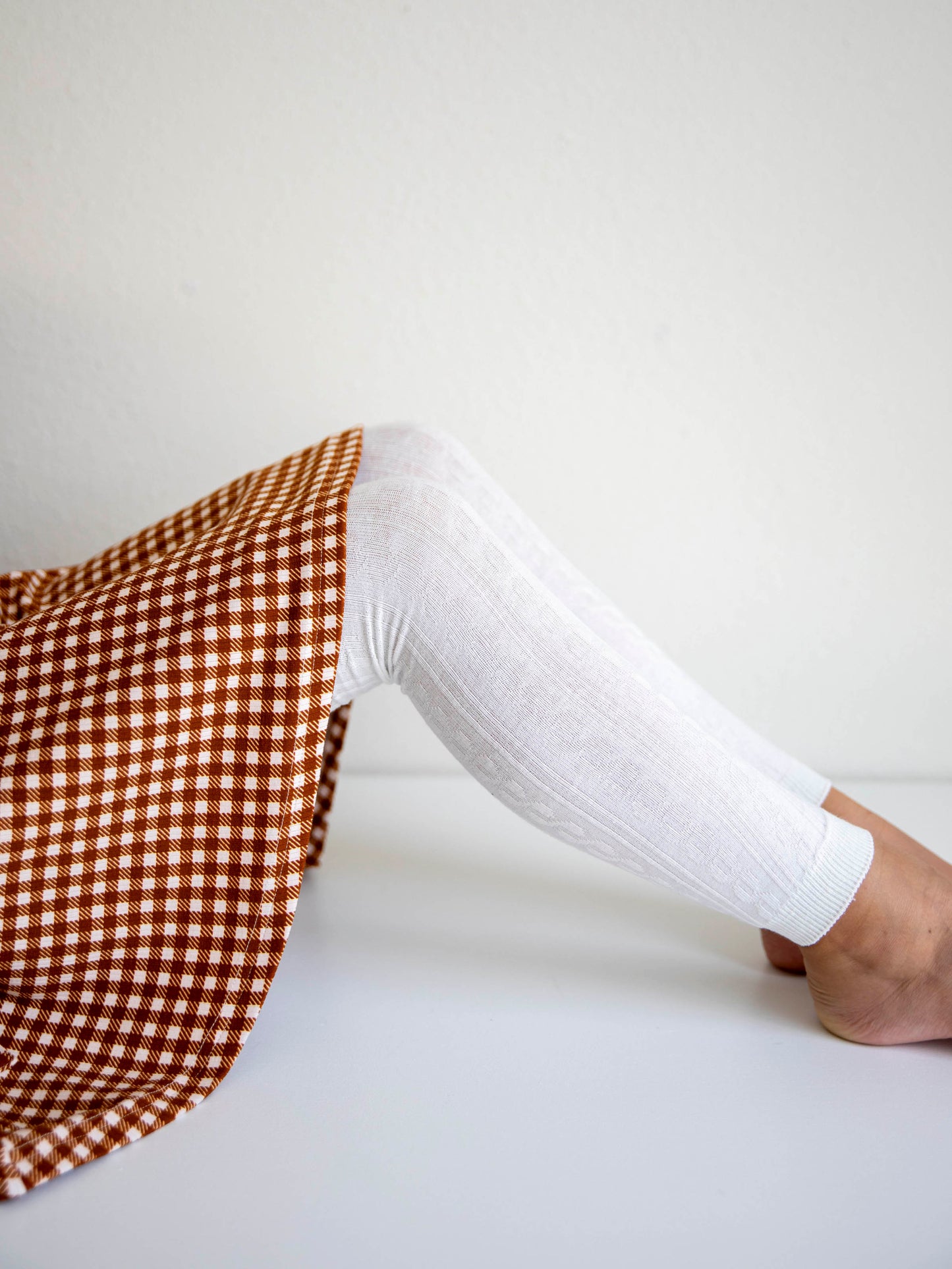 Footless Tights - Eggshell