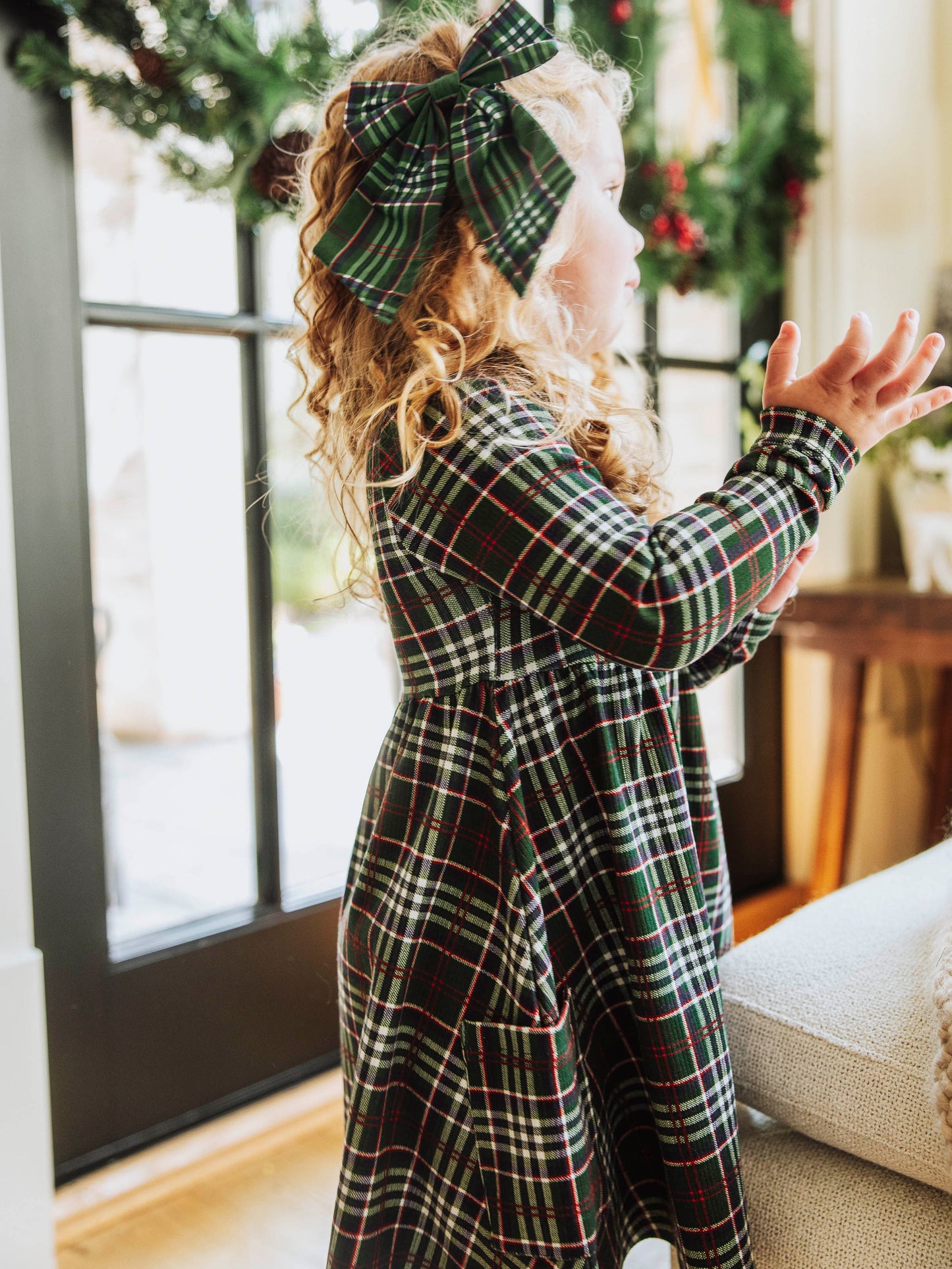 Fitted Ribbed Dress - Christmas Traditions