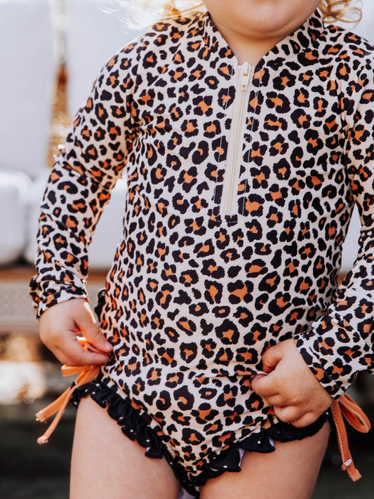 Solid Rash Guard - Leopard